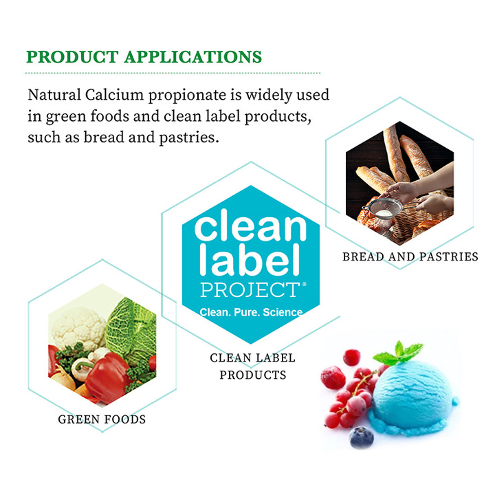Propionate de calcium (naturel) de qualité alimentaire 
