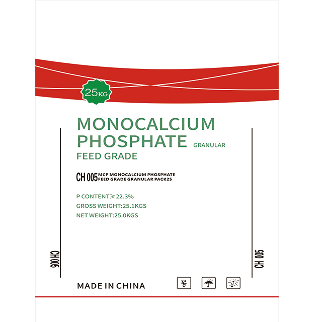 Prix ​​de gros Feed Grade MCP 22% phosphate monocalcique dans la volaille et le bétail