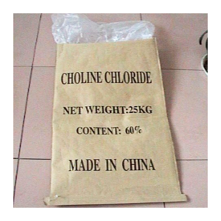 Choline Chloride Poudre chimique Producteurs de volaille dans les aliments 60 75 98 99