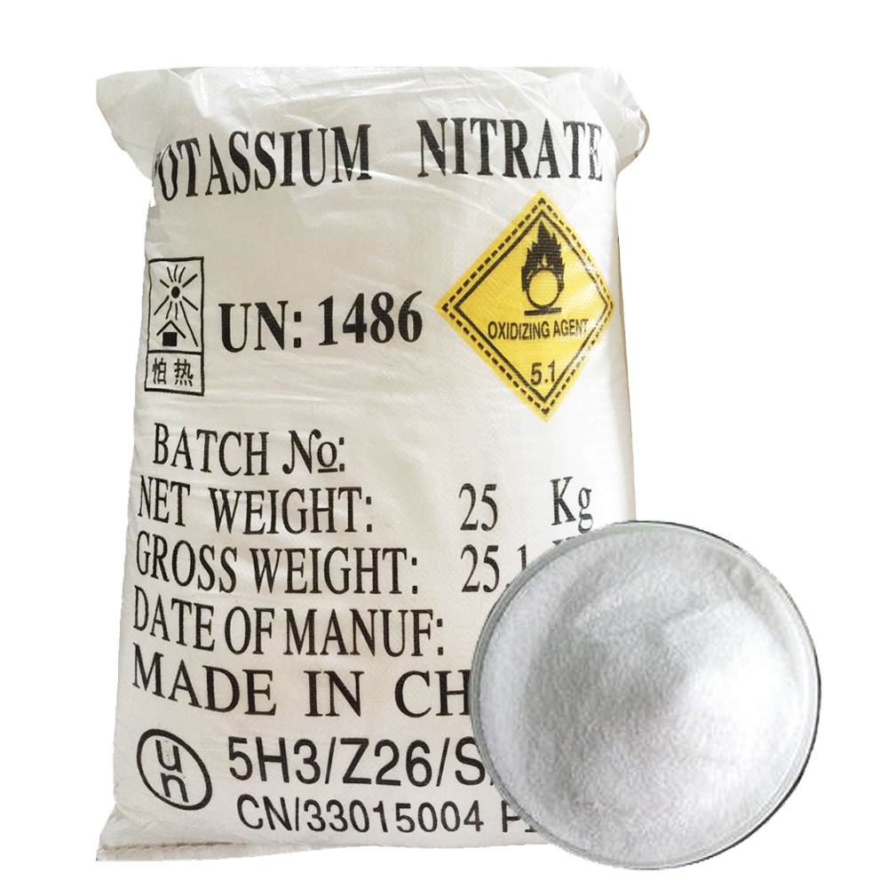 Industrie Commerce cristaux de haute qualité nitrate de potassium pur Poudre granulaire Engrais Grade usages médicaux Poudre pour engrais